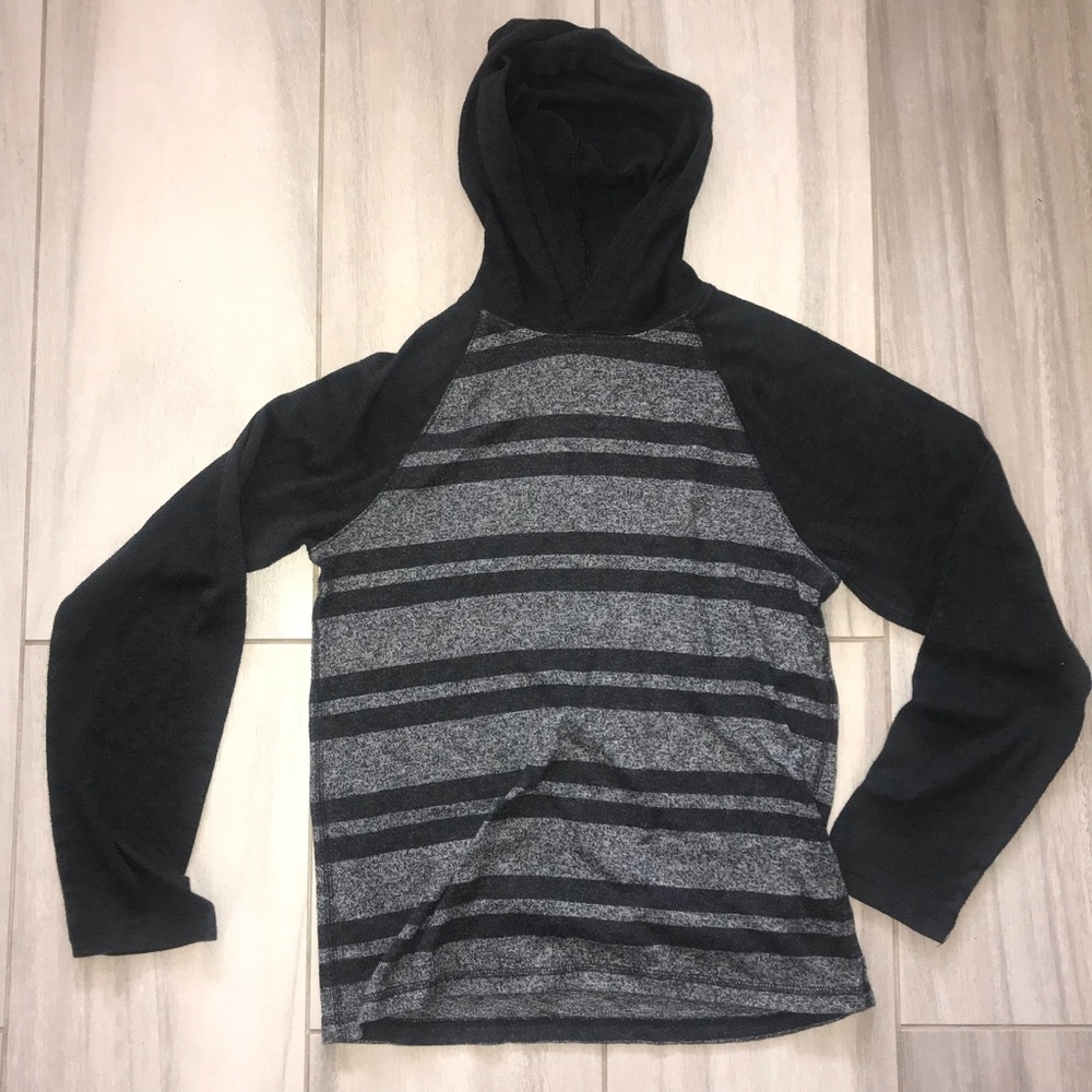 Soft sweater like long sleeve hoodie